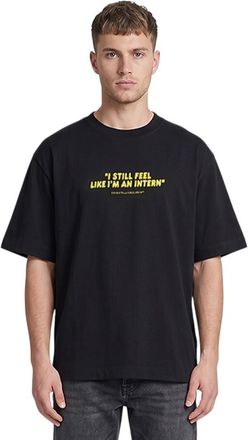 Off-white Black Relaxed Graphic T-Shirt