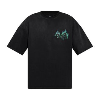 Amiri Hombre, Camisetas, Negro, Talla: XL