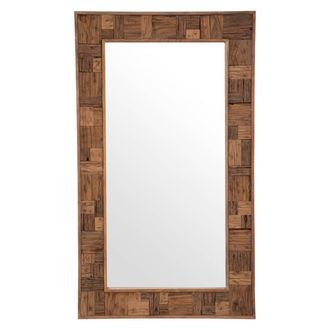 Atmosphera Atmosphera - Espejo Ori - Madera De Acacia Y Cristal - 70x115 Cm Cr&eacute;ateur DInt&eacute;rieur