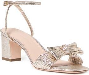 Loeffler Randall Kimora Knotted Bow Sandal in Champagne at Nordstrom Rack, Size 8.5