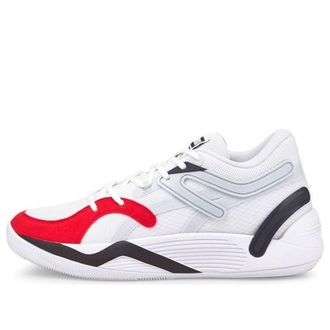 Puma Trc Blaze Court White Red Black 376582-15