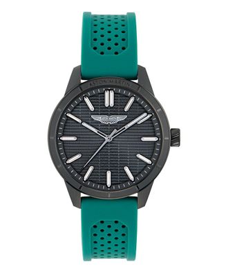 Aston Martin Aml Icon Hdl Mens Green Watch MTIH1F502 Silicone - One Size