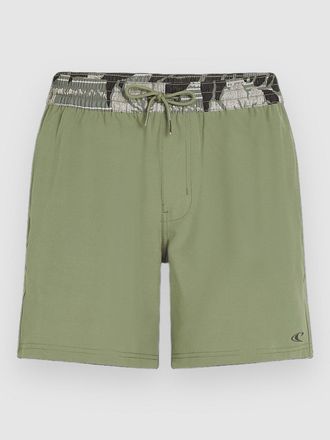 O'Neill Pocket Print 16 Boardshorts groen