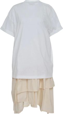 3.1 Phillip Lim Abito modello T-shirt a strati - Bianco