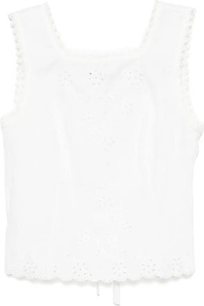 Reformation Top Lorie - Bianco