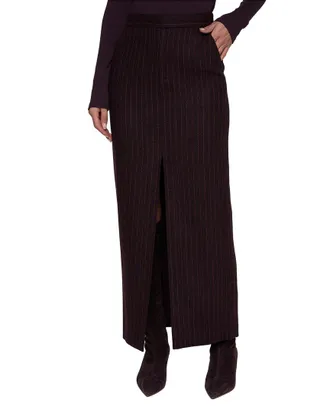 L'agence LAgence Maceline Wool-Blend Maxi Skirt