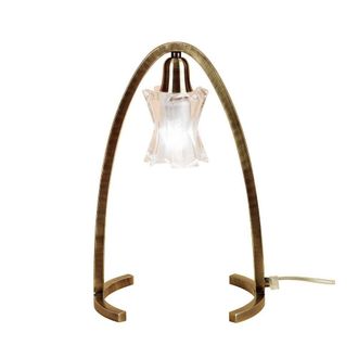 Netlighting Alaska Table 1 Light G9 Antique Brass in Bronze
