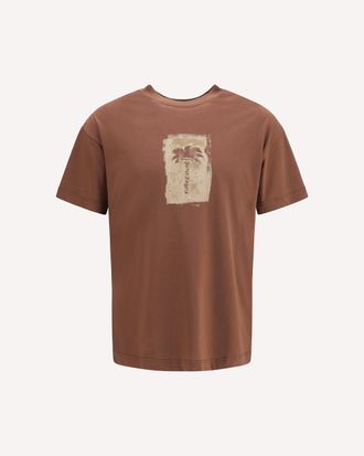 Palm Angels Palm Tree cotton T-shirt Male XXL