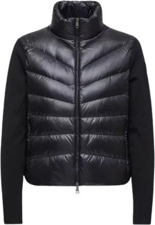 Moncler Gepolsterd Wol Ritsvest - Dames - Vesten - Zwart - XS - Wol - Truien & Vesten