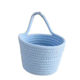 OEM Cestas De Cosm&eacute;ticos Colgantes De Pared, Cestas Redondas De Cocina - Azul