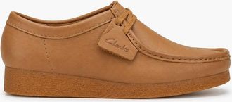 Clarks Mens Clarks Originals Wallabee Evo Leather Shoes Tan - Brown - Size: 11