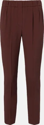 Brunello Cucinelli Cr&ecirc;pe straight pants