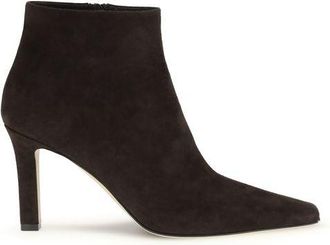 The Row Brown Lamb Leather Ankle Womens Boots
