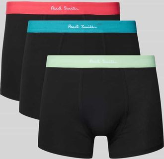Paul Smith Trunks mit elastischem Bund im 3er-Pack in Black, Gr&ouml;&szlig;e S