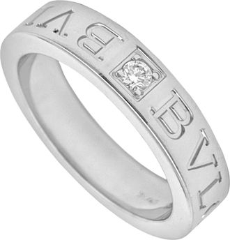 Bulgari White Gold (18K) Band Ring (Pre-Owned)