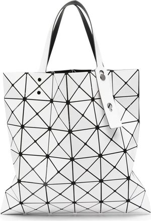 Bao Bao Issey Miyake Lucent shopper met geometrisch patroon - Wit