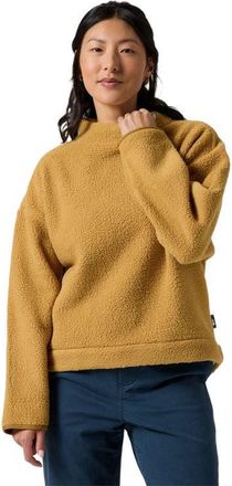Backcountry Wander Pile-Fleece Mock-Neck Top - Womens in Bistre Combo at Nordstrom, Size X-Large