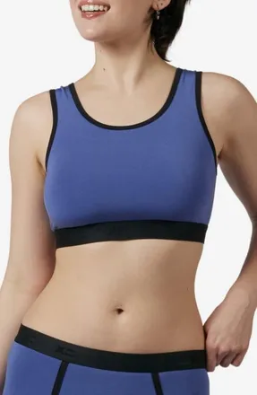 TomboyX Essential Soft Bra in Purple Storm at Nordstrom, Size X-Small