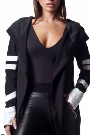 Blanc Noir Traveler Jacket In Blue