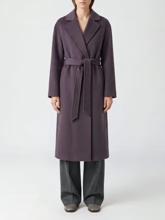 Filippa K Cappotto lungo a vestaglia in pura lana con cintura da annodare