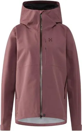 Hagl&ouml;fs Front Proof II Jacket Regenjacke f&uuml;r Damen | lila