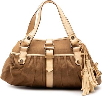 Celine Pre-owned Celine Canvas Boogie Tassel Tote Ladies SAS0746