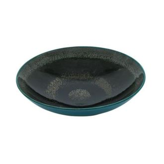 Medard De Noblat Cuenco japon&eacute;s 21.5 x 5.5 cm (Juego de 6) Porcelana fina Verde/Bronce