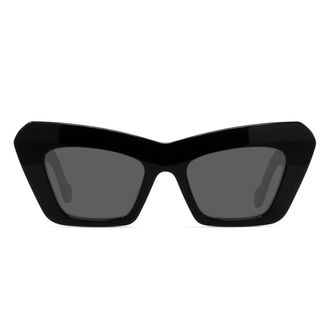Loewe Anagram Zonnebril - Dames - Accessoires - Zwart - Maat: 50 MM