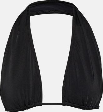 Bananhot Chili ruched halterneck bikini top