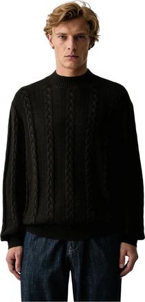 A|X Armani Exchange Trui met halfturtleneck - Heren - Truien - Groen - Maat: XL Katoen