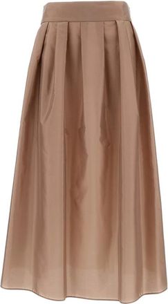 Max Mara Midi Skirts, female, Pink, Size: 2XS Effetto Midi Skirt