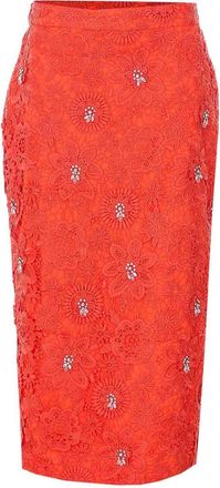 Essentiel Orange Jourget Skirt
