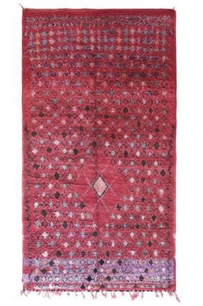 AFK Living Alfombra bereber marroqu&iacute; de pura lana 192 x 366 cm