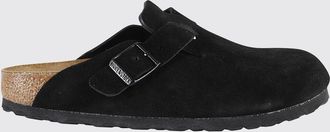 Birkenstock Mules Boston Birkenstock in camoscio