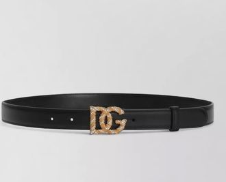 Dolce & Gabbana leather belt adjustable fit waist accessory