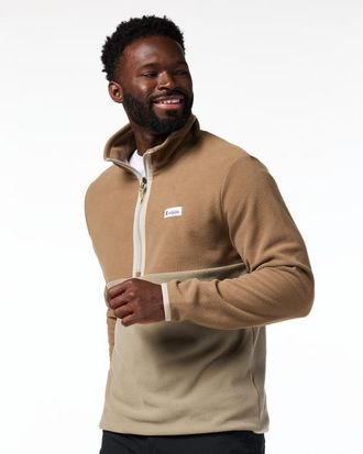Cotopaxi Amado Fleece Pullover - Mens in Dune And Stone at Nordstrom, Size Xx-Large