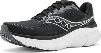 Saucony Guide 19 Mens Shoes Black/Silver : 12.5 4E - Extra Wide, Synthetic