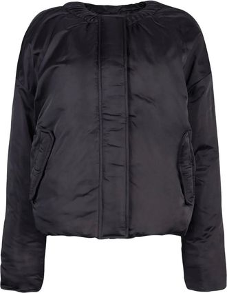Paris Georgia Piumino con maniche a palloncino - Nero