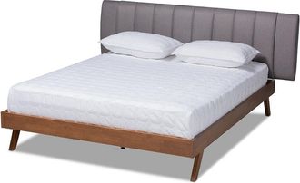 Design Studios Brita Mid-Century Modern Bed