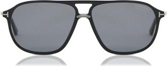 Tom Ford FT1026-N BRUCE Polarized 01D Mens Sunglasses Black Size 61