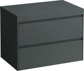 Laufen Lani Encimera De Lavabo Gris Tr&aacute;fico Incl. Mueble Bajo - Laufen