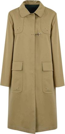 Fay Stretch Gabardine Car Coat