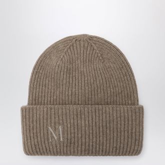 Max Mara Berretto beige in cashmere