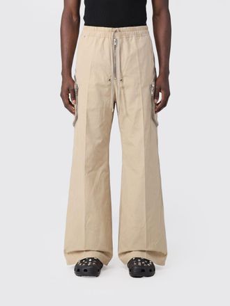 Rick Owens Pantaloni a zampa in cotone stretch