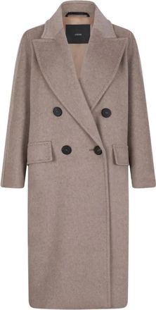 Max Mara double-breasted cashmere coat - women - Cashmere - 38 - Neutrals