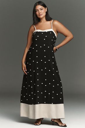 Maude Jacky Linen Maxi Dress