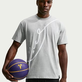 Nike Mens Kobe Dri-FIT Basketball T-Shirt in Grey | IM0320-066
