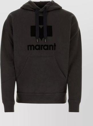 Isabel Marant cotton blend logo-print hoodie