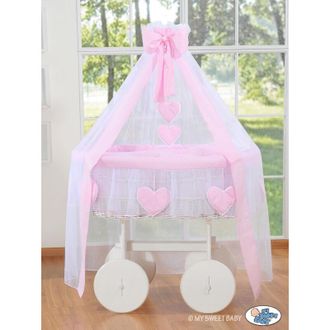 OEM Mois&eacute;s Con Dosel Deluxe - Amelie Pink