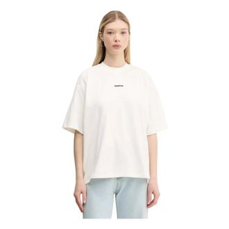 Barrow Barrow - Logo T-shirt - Dames - Tops - Wit - Maat: XS Katoen